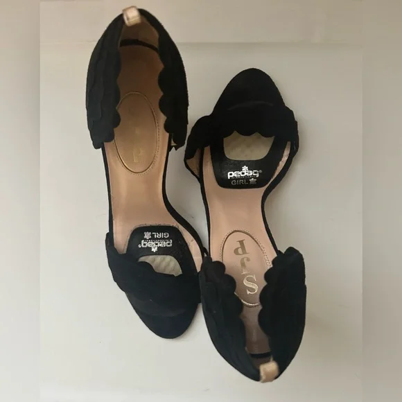 SJP by Jessica Parker Black heels Size 7.5 - Picture 5 of 8